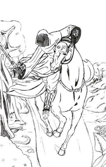Ассасин на лошади