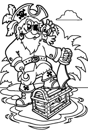 Пират и попугай