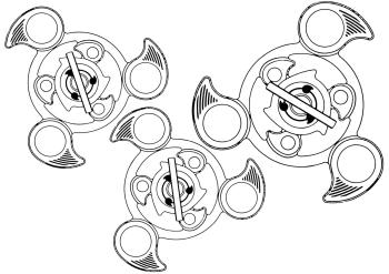 Спиннер огонь