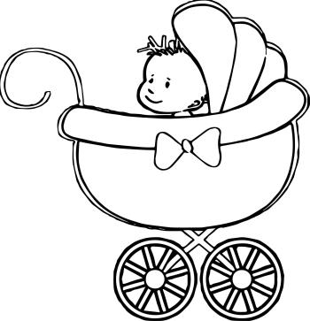Ребенок в коляске