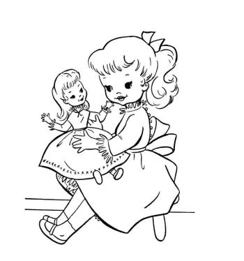 Девочка и кукла