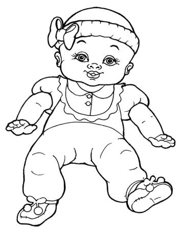 Кукла в повязке