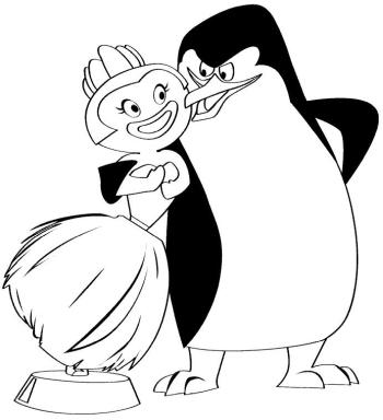 Пингвин с подружкой