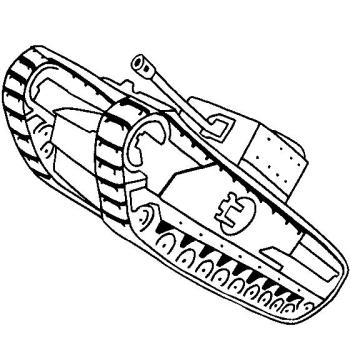 Раскраски Танки Черчель VII