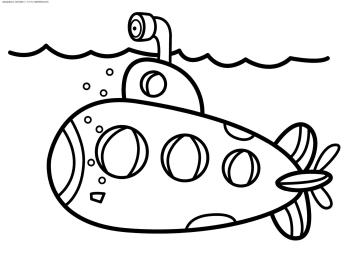Мультяшная Подводная лодка