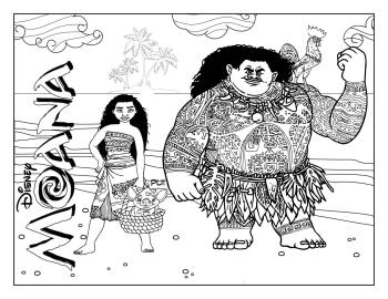 Моана и Мауи