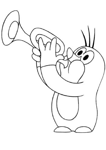 Крот трубач