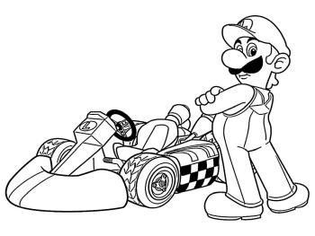 Марио и суперкар