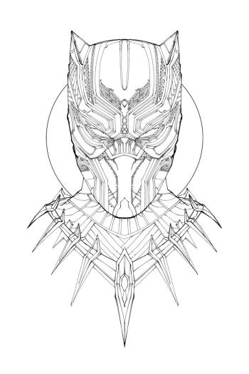 Голова Черной пантеры