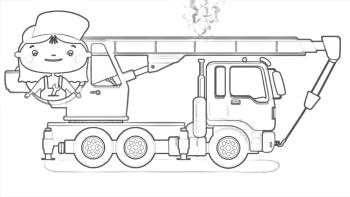 Автокран из мультика