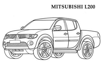 Пикап митсубиси