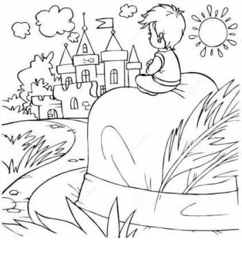 Мальчик с пальчик на шляпе