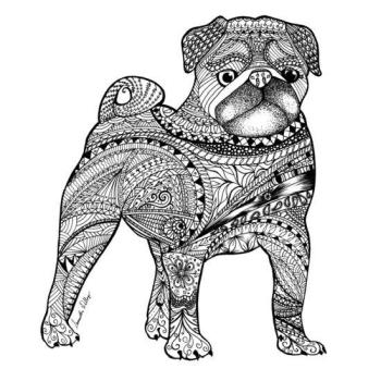 Мопс антистресс