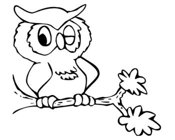 Мультяшный Филин