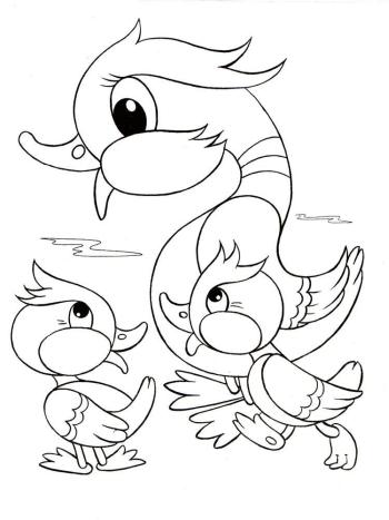 Мультяшный Утенок