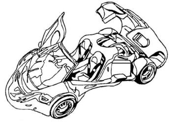 Гоночная машина будущего